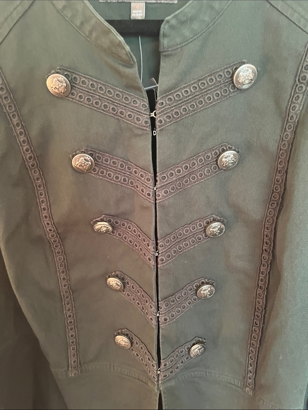 NWT Torrid Twill Army Military Jacket - Picture 4 of 14